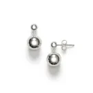 ANNI LU Drop of Silver Korvakorut Messinki hopeoitu 242-30-51