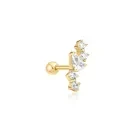 Ania Haie Constellastion Barbell Korvakoru Single Hopea E070-10G