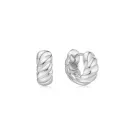 Ania Haie Bold Texture Small Korvakorut Hopea E063-06H