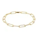 Avilé Jewelry Chain Rannerengas Hopeakullattu AJ-B12-GP