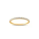 Alier Studio Astra Diamond Half Eternity Sormus Kulta 0,32 ct. AS001