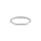 Alier Studio Astra Diamond Half Eternity Sormus Valkokulta 0,32 ct. AS002