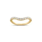 Alier Studio Elara Diamond Twist Sormus Kulta 0,391 ct. AS003