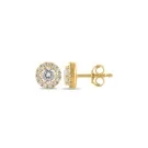 Alier Studio Sol Diamond Studs Korvakorut Kulta 1,04 ct. AS017