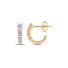 Alier Studio Elara Diamond Hoop Korvakorut Kulta 0,992 ct. AS019