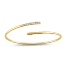 Alier Studio Luna Diamond Bangle Rannerengas Kulta 0,33 ct. AS023