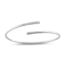 Alier Studio Luna Diamond Bangle Rannerengas Valkokulta 0,33 ct. AS024