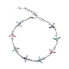 SKØR SKØR Flight Bracelet Rannerengas Ruostumaton Teräs SK0048