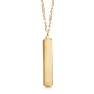 Avilé Jewelry Anchor Plate Kaulakoru Hopeakullattu Di002-GP