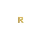 IX Studios Letter Korvakoru Single Hopeakullattu DMB0352RGD