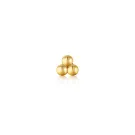 Ania Haie Triple Ball Barbell Korvakoru Single Hopeakullattu E035-03G
