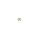 Ania Haie Sparkle Flower Barbell Korvakoru Single Hopeakullattu E035-10G