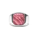 IX Studios Cushion Signet Rhodocrosite Sormus Hopea DMN0282RHRHOCR