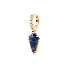 PDPAOLA Naoki Sodalite Korvakoru Single Hopeakullattu PG01-693-U