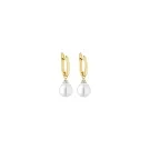 Gaura Natural Pearls Pearl Korvakorut Hopeakullattu SK26349GYEL