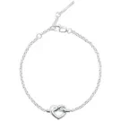 Jane Kønig Tied Heart Bracelet Rannerengas Hopea THB-AW25-S