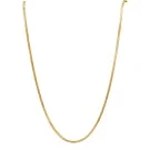 Tom Morris Flat Chain Kaulakoru Kullattu ruostumaton teräs TM00033